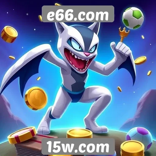 A variedade de jogos disponíveis no e66.com